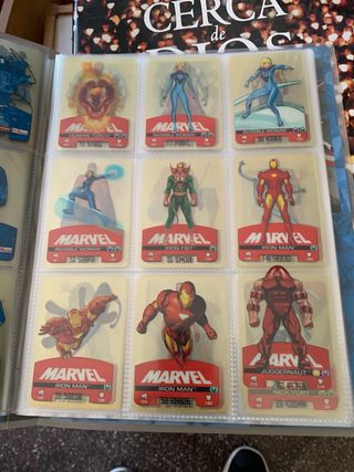 Álbum cromos Lamincards Marvel