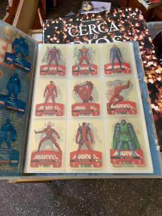 Álbum cromos Lamincards Marvel