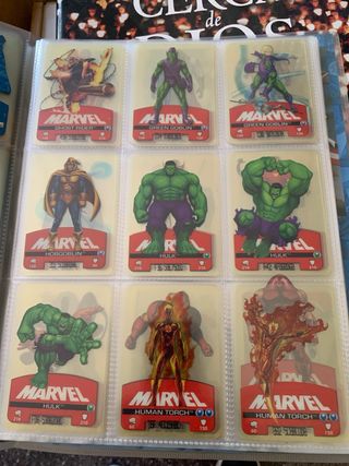 Álbum cromos Lamincards Marvel
