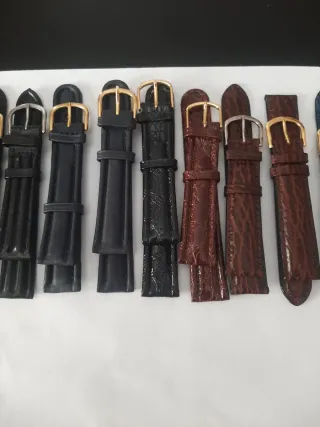 Cinturini per orologi vintage in pelle