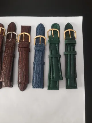 Cinturini per orologi vintage in pelle