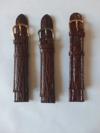 Cinturini per orologi vintage in pelle