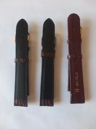 Cinturini per orologi vintage in pelle