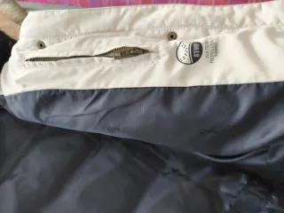 Chaqueta de plumas Pepe Jeans mujer beige