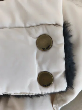 Chaqueta de plumas Pepe Jeans mujer beige