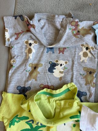 Lote 8 camisetas bebé 74 cm