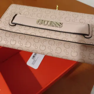 Monedero Guess Cartera Mujer Beige