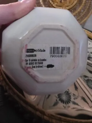 LAST PRICE Set ceramica e bambu 8 pezzi