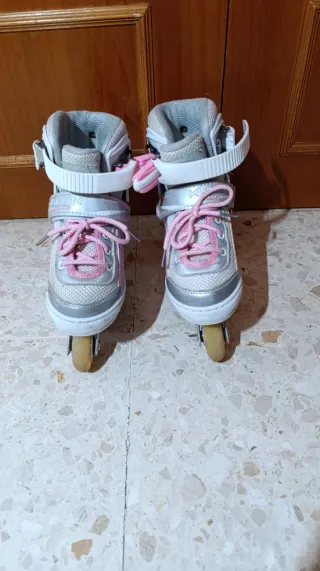 Patines en línea para niña talla ajustable
