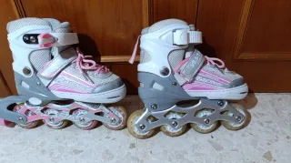 Patines en línea para niña talla ajustable