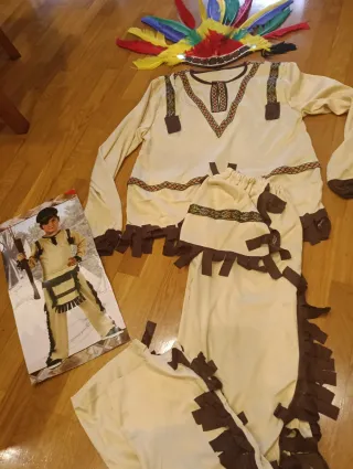 Disfraz de indio para niño