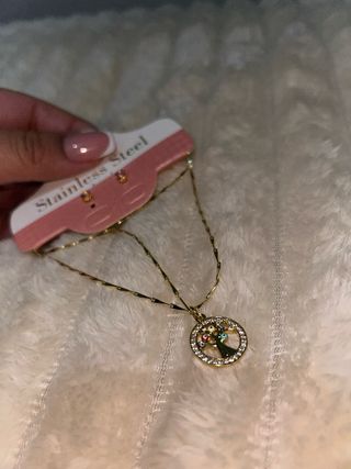 Collar Joyería Colombiana Dorado