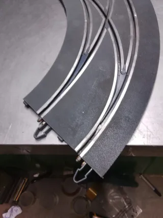 Scalextric Cruce en Curva Digital system