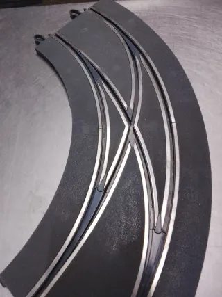 Scalextric Cruce en Curva Digital system