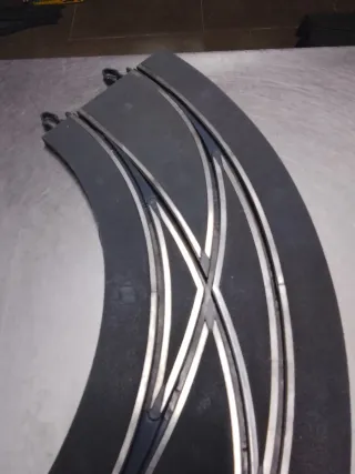 Scalextric Cruce en Curva Digital system
