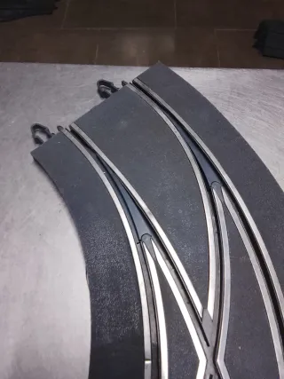 Scalextric Cruce en Curva Digital system