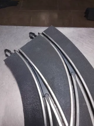 Scalextric Cruce en Curva Digital system