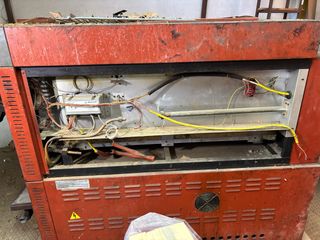 Horno de pizzas a gas