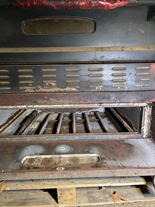 Horno de pizzas a gas