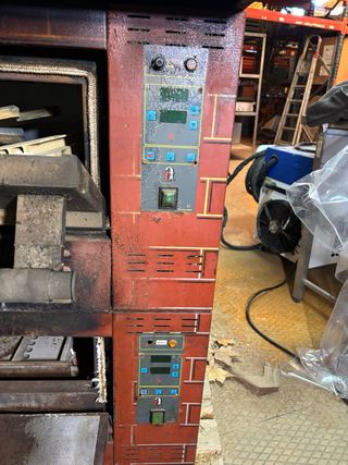 Horno de pizzas a gas