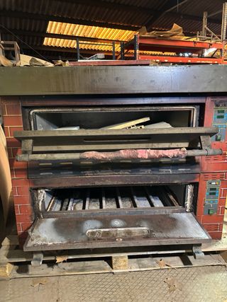 Horno de pizzas a gas