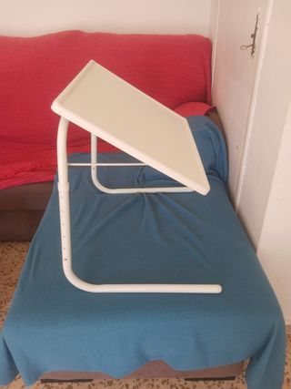 Mesa Auxiliar Plegable Blanca