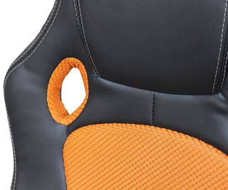 Sedia Gaming Ergonomica con Braccioli Arancione