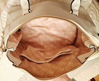 Bolso Guess Blanco Crema