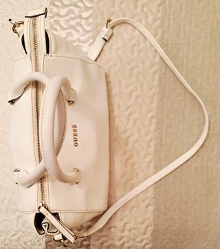 Bolso Guess Blanco Crema