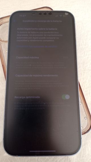 iPhone 14 Plus Azul 79% Batería