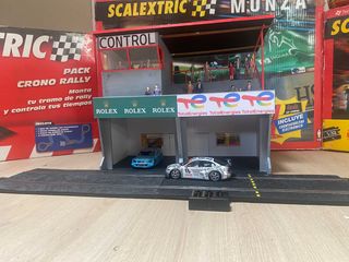 Scalextric: Torre Control y Boxes