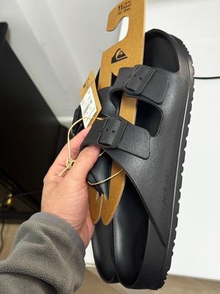 Chanclas Quiksilver Negras Talla 44