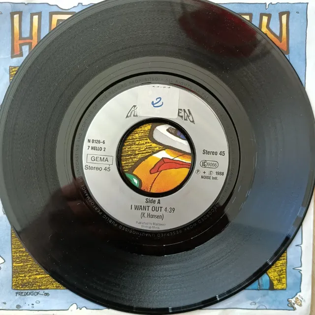 Helloween - Vinilo Single - I Want Out