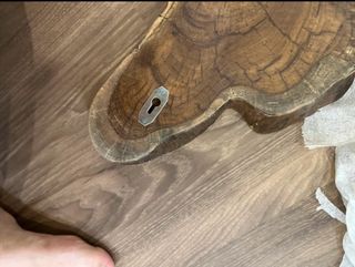 Tábua de madeira rústica