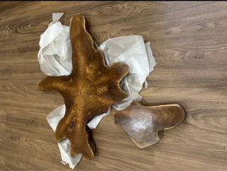 Tábua de madeira rústica