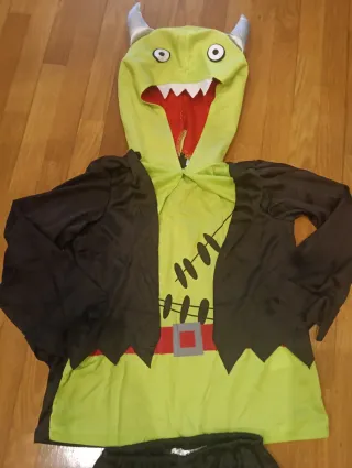 Disfraz Monstruo Verde Niños