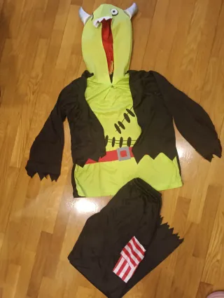 Disfraz Monstruo Verde Niños