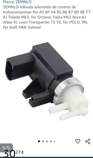 Válvula Solenoide Turbo ZEMNLO