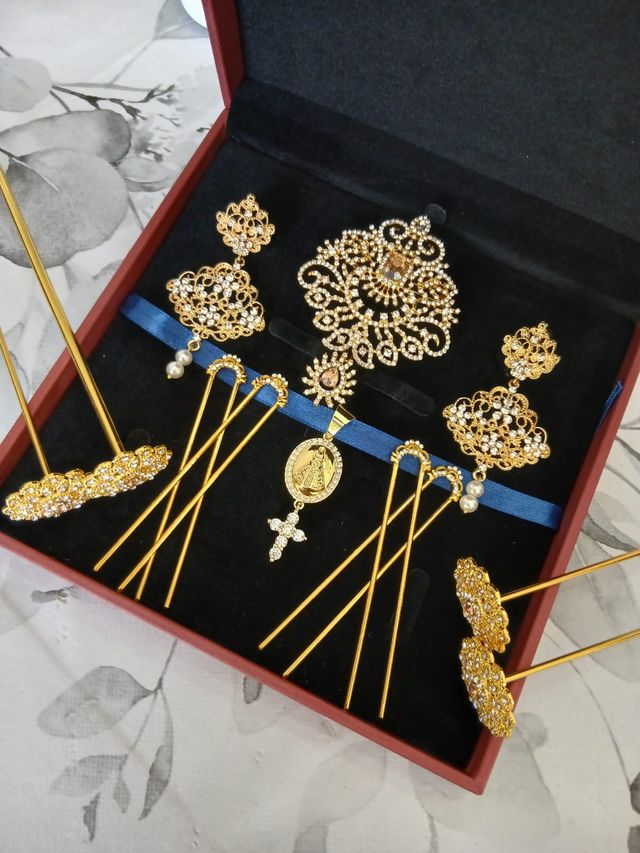 Aderezo Fallera Oro Nuevo