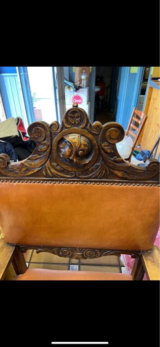 Juego 4 sillas y Sillón Castellano