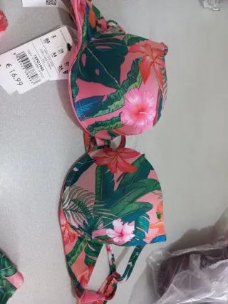 Costume da bagno donna 2 pezzi floreale