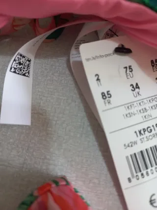 Costume da bagno donna 2 pezzi floreale