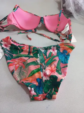 Costume da bagno donna 2 pezzi floreale