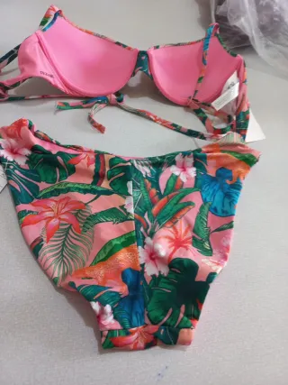 Costume da bagno donna 2 pezzi floreale