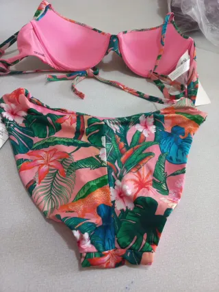 Costume da bagno donna 2 pezzi floreale