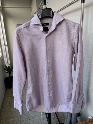 Camisa Hugo Boss Talla M/39 Rosa como nueva