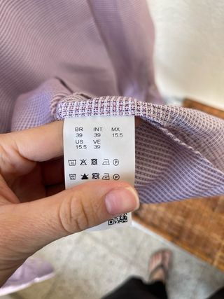 Camisa Hugo Boss Talla M/39 Rosa como nueva