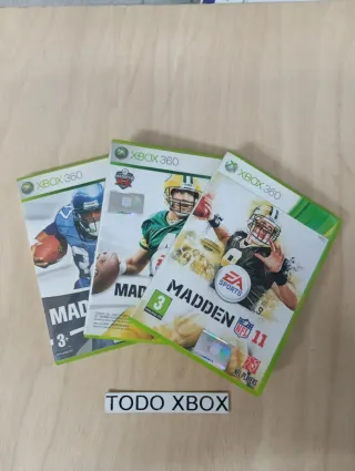 Madden NFL Xbox 360 varios títulos