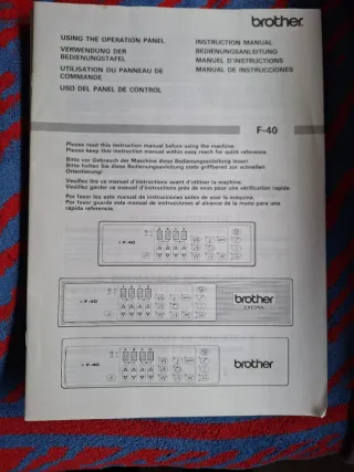 Máquina de coser Brother db2