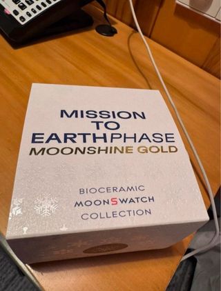 Omega x Swatch Mission to Earthphase Gold